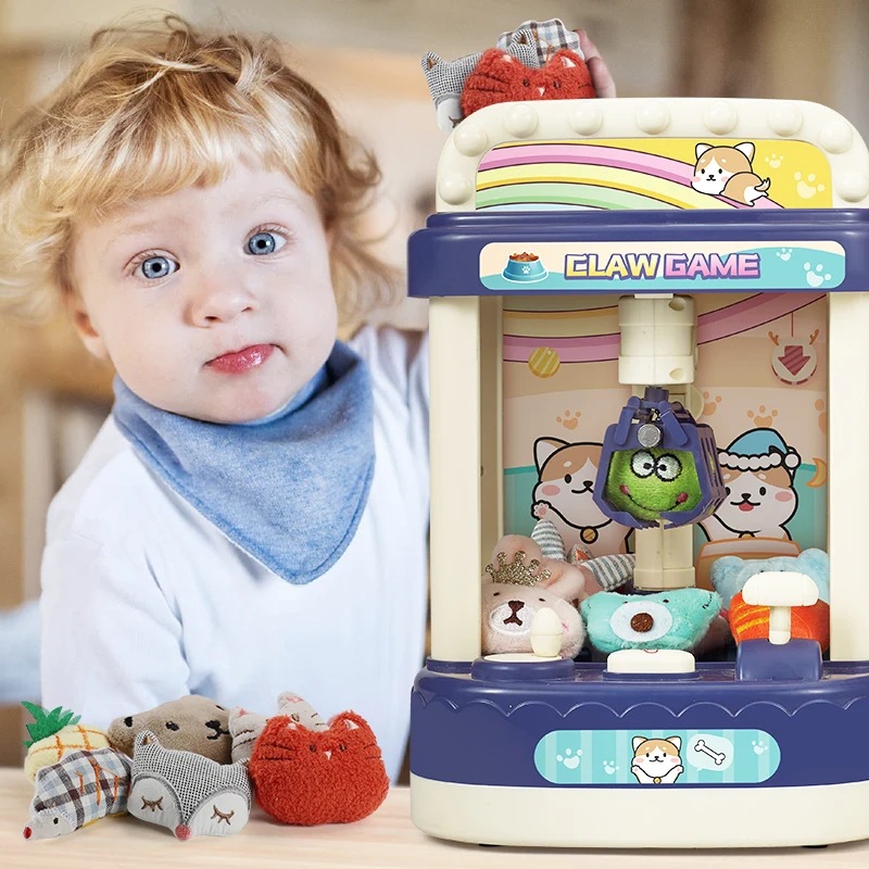 Rechargeable electronic capture doll machine house 6 mini Mick music dolls filled baby toy doll parent-child interactive toys
Rechargeable electronic capture doll machine house 6 mini Mick music dolls filled baby toy doll parent-child interactive toys