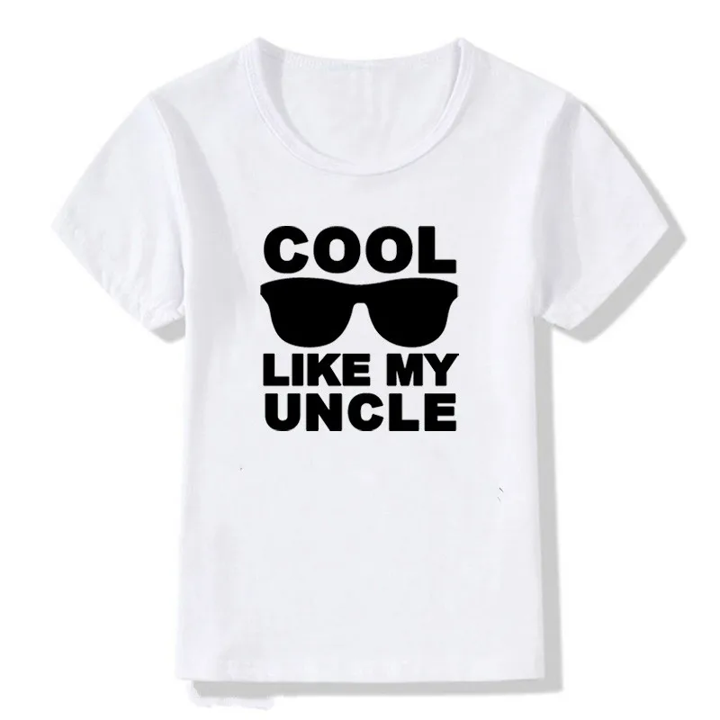 2020 New Kids Girl Boy Clothing Children Toddler T-shirt Funny Cool Like My Auntie/Uncle Tops Kids Baby Tee Shirt Clothes
2020 New Kids Girl Boy Clothing Children Toddler T-shirt Funny Cool Like My Auntie/Uncle Tops Kids Baby Tee Shirt Clothes