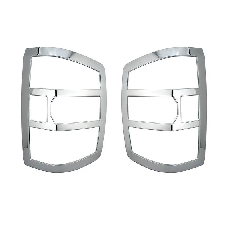 A Pair Car Tail Light/taillight Cover Bezel with Chrome Trim Frame for 2014-2018 Chevrolet chevy Silverado 1500
A Pair Car Tail Light/taillight Cover Bezel with Chrome Trim Frame for 2014-2018 Chevrolet chevy Silverado 1500