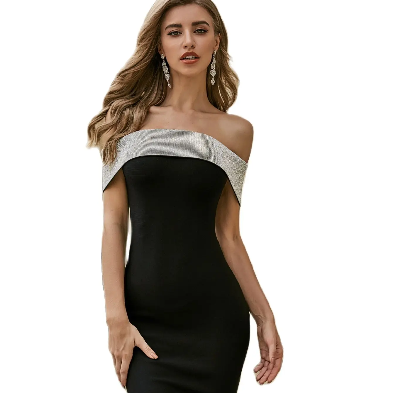 Women's Bandage Bodycon Strapless Sleeveless Sexy arrival Dress Evening Party Club Short Dress
Women's Bandage Bodycon Strapless Sleeveless Sexy arrival Dress Evening Party Club Short Dress
