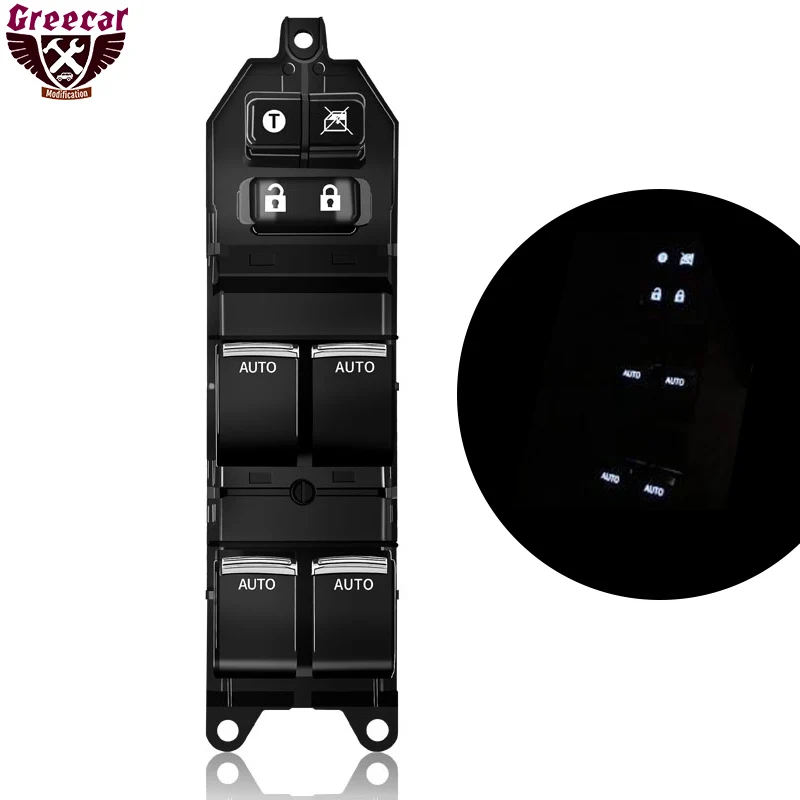 4 Auto Lighted Power Window Switch Passenger Backlight Left Driving With White Light For Toyota Rav4 Camry Corolla Vios
4 Auto Lighted Power Window Switch Passenger Backlight Left Driving With White Light For Toyota Rav4 Camry Corolla Vios