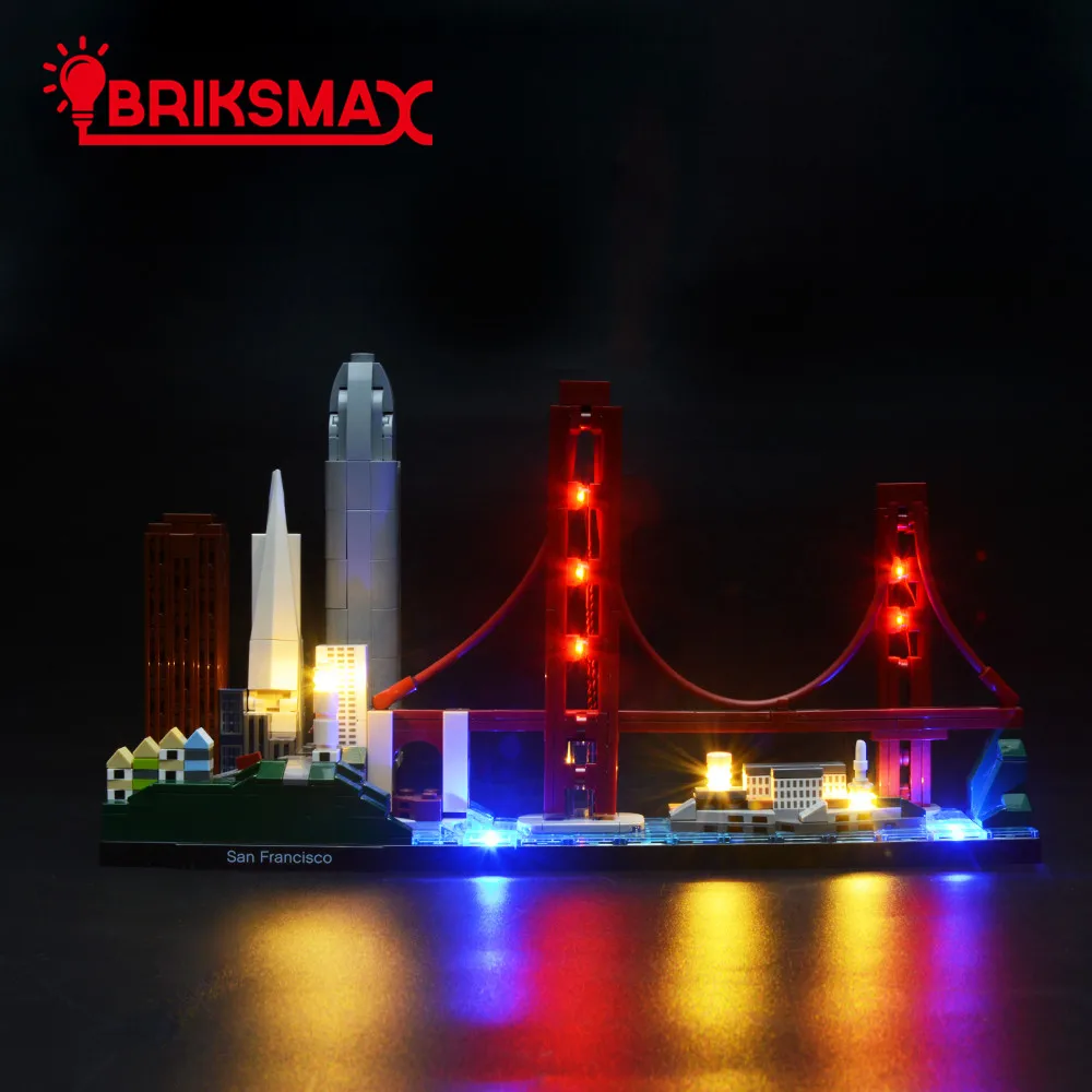 Комплект светодисветильник BriksMax для архитектуры 21043 г. В Сан-Франциско (модель в комплект не входит)
Комплект светодисветильник BriksMax для архитектуры 21043 г. В Сан-Франциско (модель в комплект не входит)