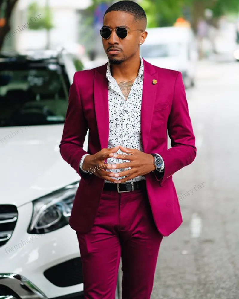 Gwenhwyfar Wedding Tuxedos Custom Made Wedding Groomsmen Suits 2 Pieces Notched Lapel Custom Made Men Suits New (Jacket + Pants)
Gwenhwyfar Wedding Tuxedos Custom Made Wedding Groomsmen Suits 2 Pieces Notched Lapel Custom Made Men Suits New (Jacket + Pants)