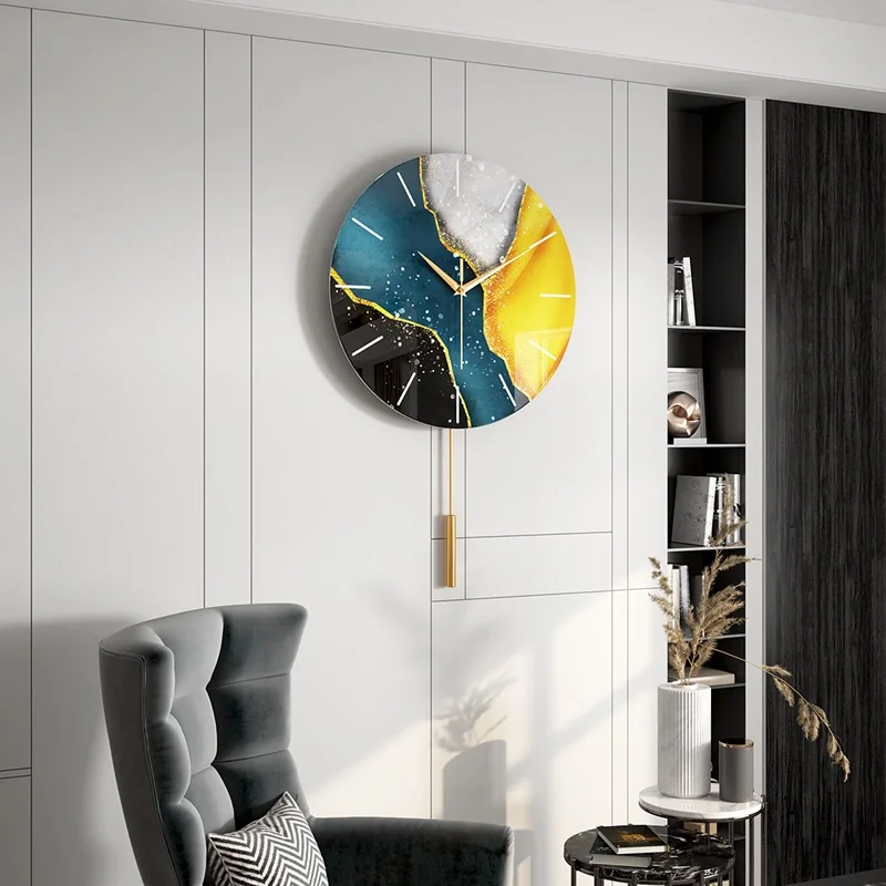 Simple and fashionable creative clock, household personality iron clock decoration, light luxury art living room wall clock
Simple and fashionable creative clock, household personality iron clock decoration, light luxury art living room wall clock