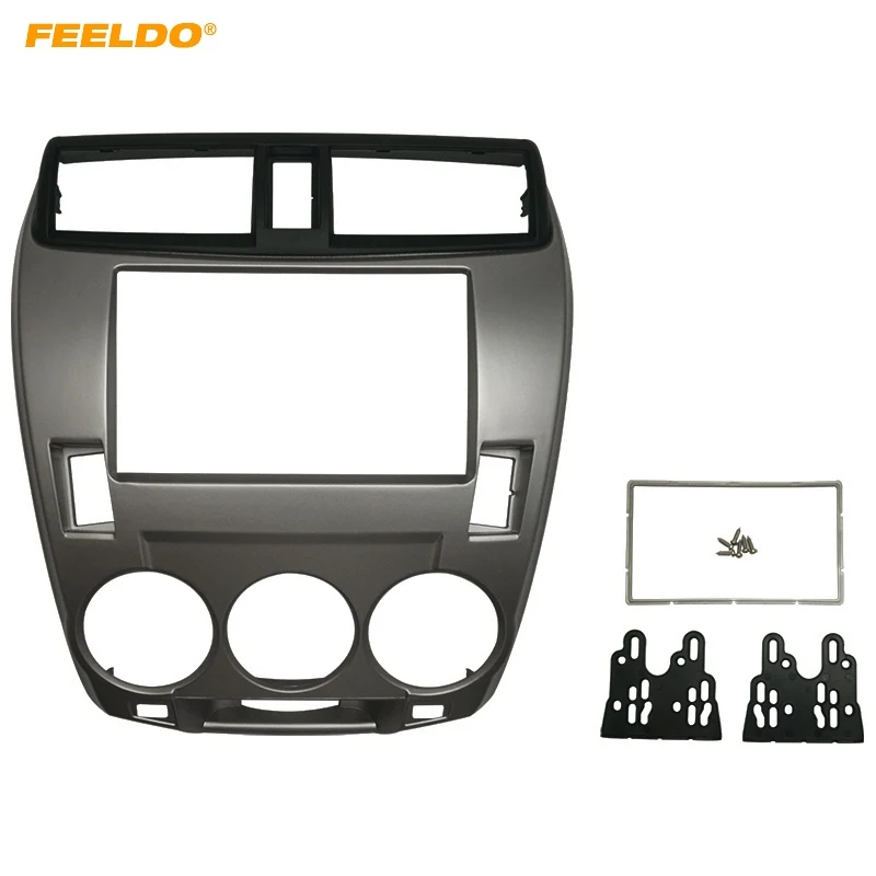 FEELDO Car 2DIN Audio Fascia Frame Adapter For Honda City (Manual AC) Stereo DVD Dash Mount Installation Face Frame Kit #FD3936
FEELDO Car 2DIN Audio Fascia Frame Adapter For Honda City (Manual AC) Stereo DVD Dash Mount Installation Face Frame Kit #FD3936