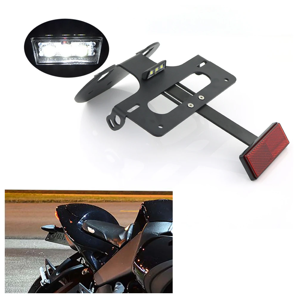 Fit For Buell 1125 R 1125 CR 2008-2011 Rear Tail Tidy License Plate Mount Holder Frame with LED Light Fender Eliminator Kit
Fit For Buell 1125 R 1125 CR 2008-2011 Rear Tail Tidy License Plate Mount Holder Frame with LED Light Fender Eliminator Kit