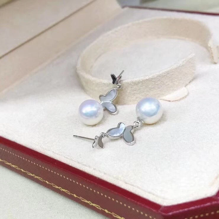Butterfly 925 Sterling Silver Earrings Findings Settings Base Mountings Parts Mounts for Pearls Agate Crystal Stones 5 pairs/lot
Butterfly 925 Sterling Silver Earrings Findings Settings Base Mountings Parts Mounts for Pearls Agate Crystal Stones 5 pairs/lot