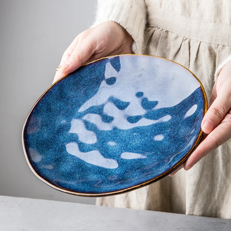 Creative Ceramic Dinner Plate Dessert Plate Kitchen Tableware Steak Plate Snack Decoration Plate Breakfast for Home Restaurant
Creative Ceramic Dinner Plate Dessert Plate Kitchen Tableware Steak Plate Snack Decoration Plate Breakfast for Home Restaurant