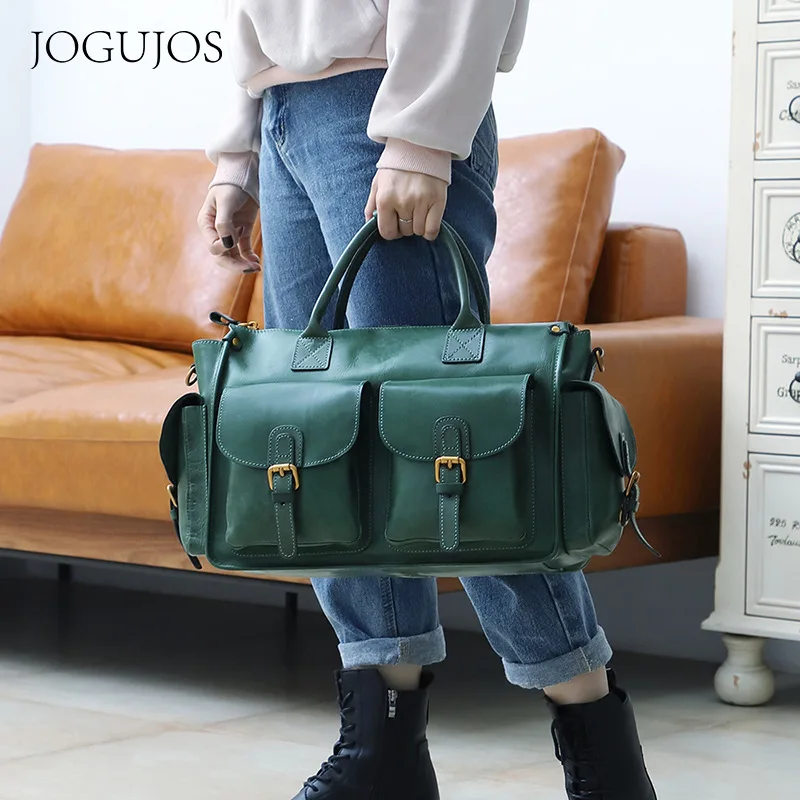 Vintage Leather Cowhide High-Capacity Locomotive Package Head Layer Cowhide Women Bag Leisure Fashion Shoulder Bags
Vintage Leather Cowhide High-Capacity Locomotive Package Head Layer Cowhide Women Bag Leisure Fashion Shoulder Bags