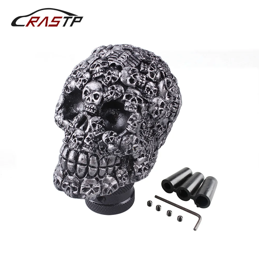 Universal Skull Head Car Gear Shift Knobs Resin /Aluminum Gear Manual Transmission Gear Shift Knob Shifter Lever RS-SFN045
Universal Skull Head Car Gear Shift Knobs Resin /Aluminum Gear Manual Transmission Gear Shift Knob Shifter Lever RS-SFN045