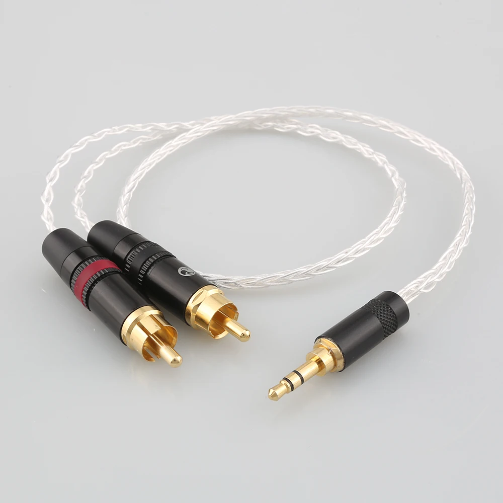 8-ядерный 7N OCC медный посеребренный 3,5 мм стерео на двойной RCA штекер 2 RCA аудио адаптер кабель Hifi аудио линия Новинка
8-ядерный 7N OCC медный посеребренный 3,5 мм стерео на двойной RCA штекер 2 RCA аудио адаптер кабель Hifi аудио линия Новинка