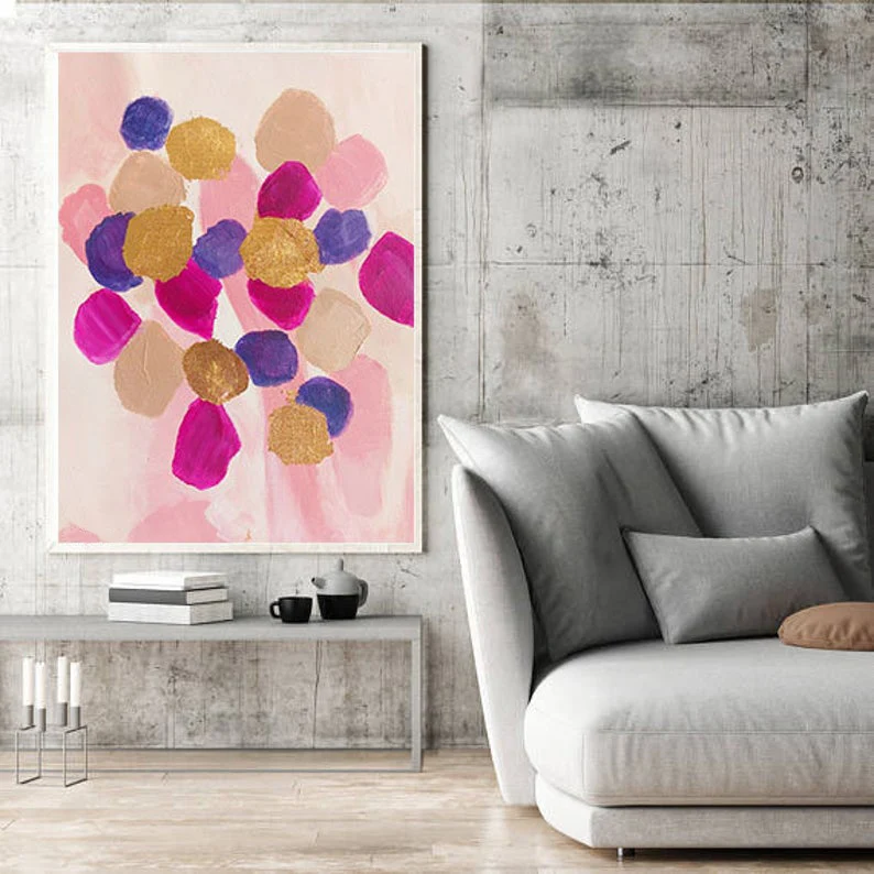 Pink Abstract Painting On Canvas Oversize Artwork Gold Painting Handmade Extra Large Wall Art Painting Purple Painting Huge Art
Pink Abstract Painting On Canvas Oversize Artwork Gold Painting Handmade Extra Large Wall Art Painting Purple Painting Huge Art