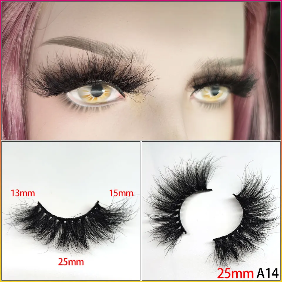 Fluffy Mink Eyelashes 25mm Lashes Makeup Thick 5D Mink False Eyelashes 100% Hand Made Eyelash For Wholesale drop shipping
Fluffy Mink Eyelashes 25mm Lashes Makeup Thick 5D Mink False Eyelashes 100% Hand Made Eyelash For Wholesale drop shipping