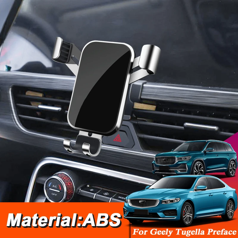 Car Bracket Air Vent Clip Mount Mobile Cell Stand Smartphone GPS Holder Support For Geely Tugella Preface Xingyue L 2020-Present
Car Bracket Air Vent Clip Mount Mobile Cell Stand Smartphone GPS Holder Support For Geely Tugella Preface Xingyue L 2020-Present
