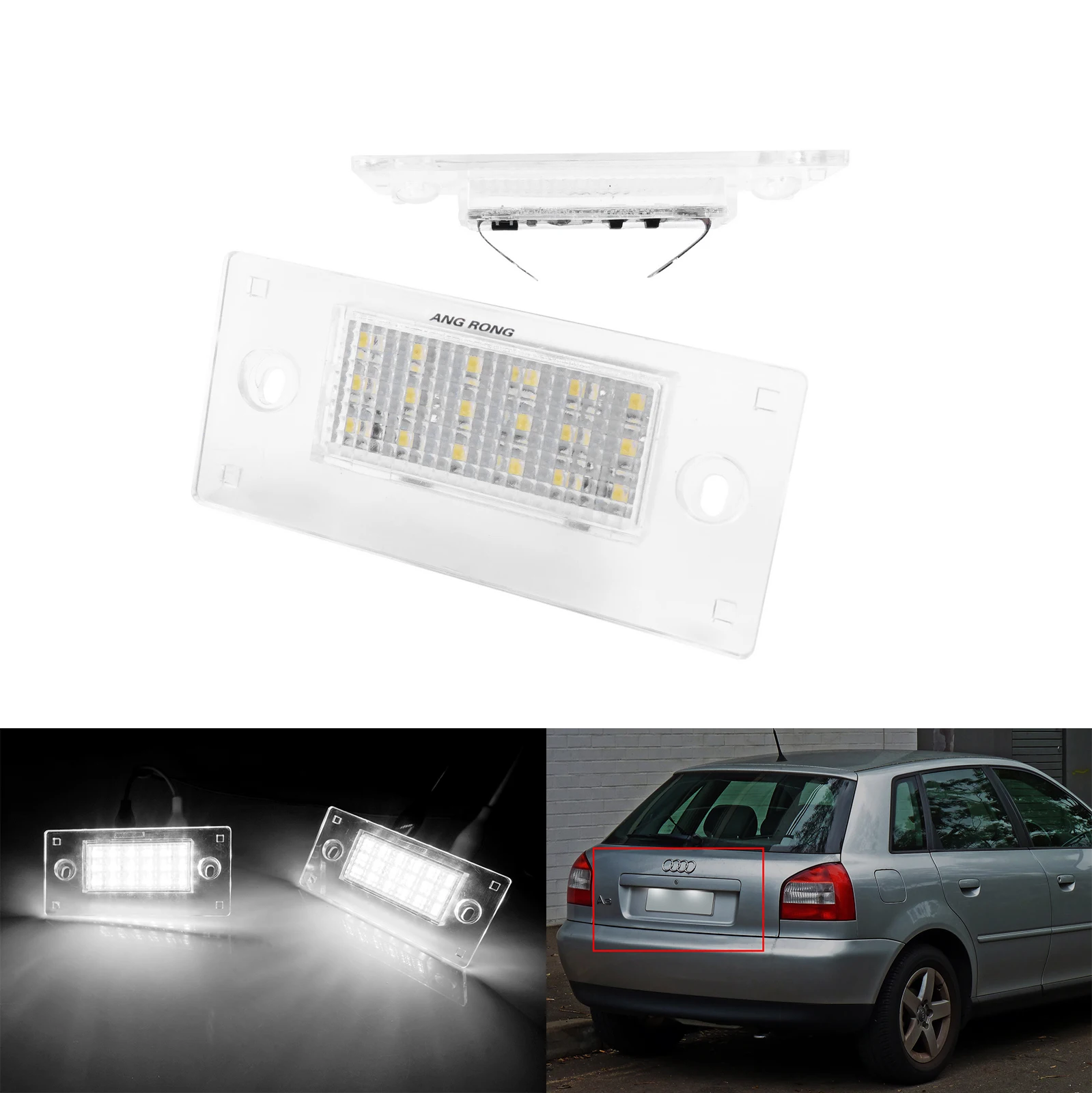 Светодиодный номерной знак Canbus светильник Audi A3 S3 8L 00-03 A4 S4 99-01 RS4 00-01
Светодиодный номерной знак Canbus светильник Audi A3 S3 8L 00-03 A4 S4 99-01 RS4 00-01