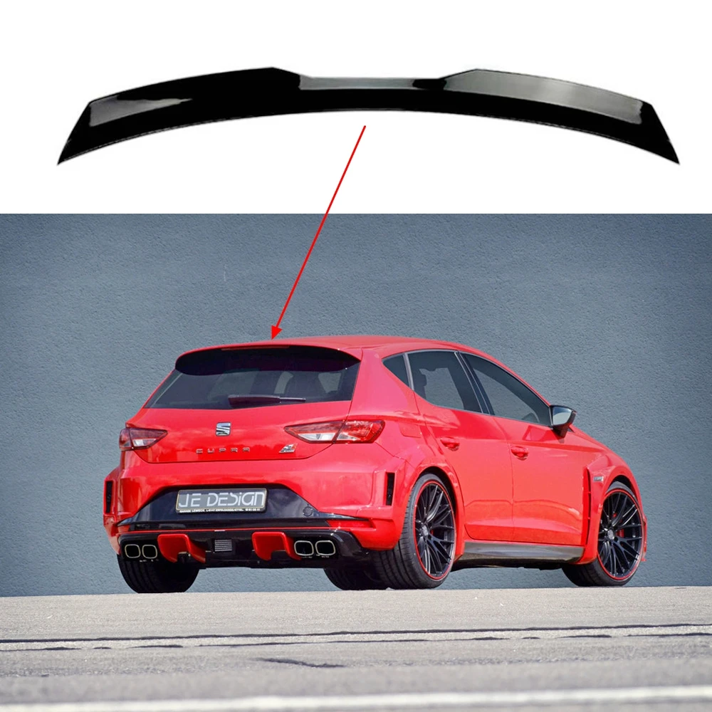 Unversival For Seat Leon 5F From 2012 To 2020 Spoiler High Quality ABS Material Gloss Black Spoiler Car Styling Spoiler Wing
Unversival For Seat Leon 5F From 2012 To 2020 Spoiler High Quality ABS Material Gloss Black Spoiler Car Styling Spoiler Wing
