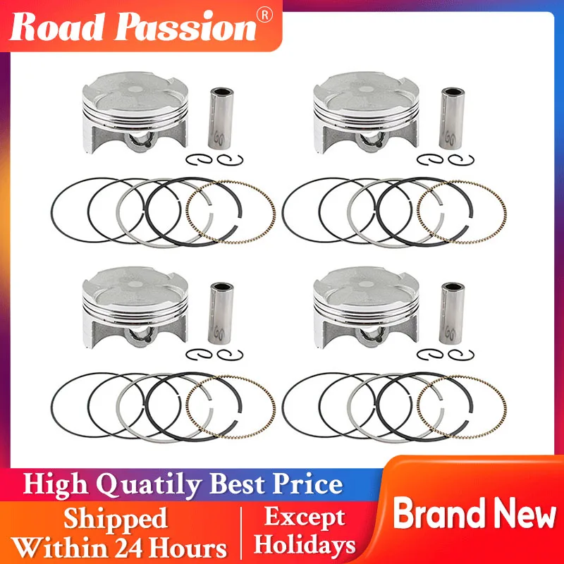 Road Passion 4 Sets Motorcycle Parts Piston Rings Kit 67~68mm for Yamaha YZF-R6 YZFR6 2008-2017 13S-11631-00-00 13S-11631-00-00
Road Passion 4 Sets Motorcycle Parts Piston Rings Kit 67~68mm for Yamaha YZF-R6 YZFR6 2008-2017 13S-11631-00-00 13S-11631-00-00