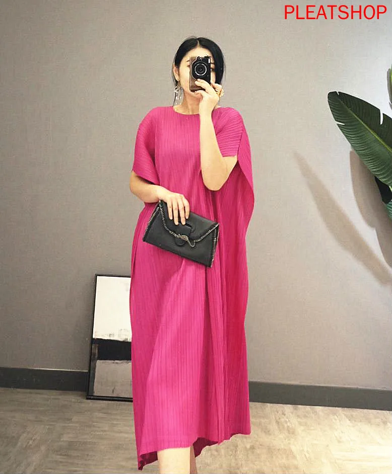 MIYAKE-Pleated Midi Dress for Women, Irregular, Large Size, Slim, Fashion, Elegant, Pleats, New, Spring, Summer
MIYAKE-Pleated Midi Dress for Women, Irregular, Large Size, Slim, Fashion, Elegant, Pleats, New, Spring, Summer