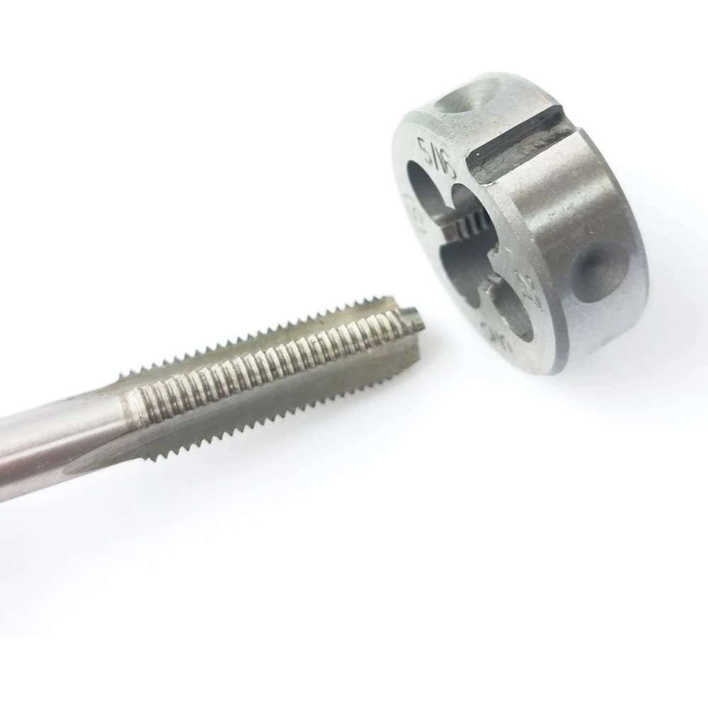 5/16-27 HSS Tap And Die Set,UNS Machine Thread Tap and Round Thread Die Right Hand
5/16-27 HSS Tap And Die Set,UNS Machine Thread Tap and Round Thread Die Right Hand