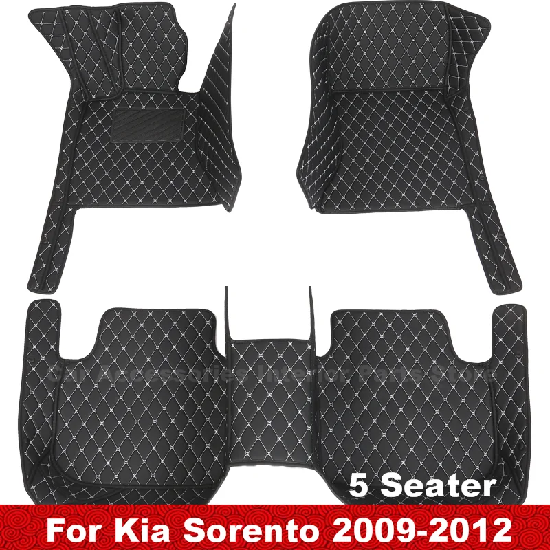 5-местные автомобильные коврики для Kia Sorento II XM 2012 2011 2010 2009, кожаный коврик, водонепроницаемые аксессуары, Защитные Чехлы
5-местные автомобильные коврики для Kia Sorento II XM 2012 2011 2010 2009, кожаный коврик, водонепроницаемые аксессуары, Защитные Чехлы
