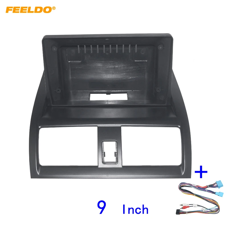 FEELDO Car Audio 2DIN Fascia Frame Adapter With Power Harness For Honda Accord 7th gen. 9" Big Screen Dash Fitting Panel Frame
FEELDO Car Audio 2DIN Fascia Frame Adapter With Power Harness For Honda Accord 7th gen. 9" Big Screen Dash Fitting Panel Frame