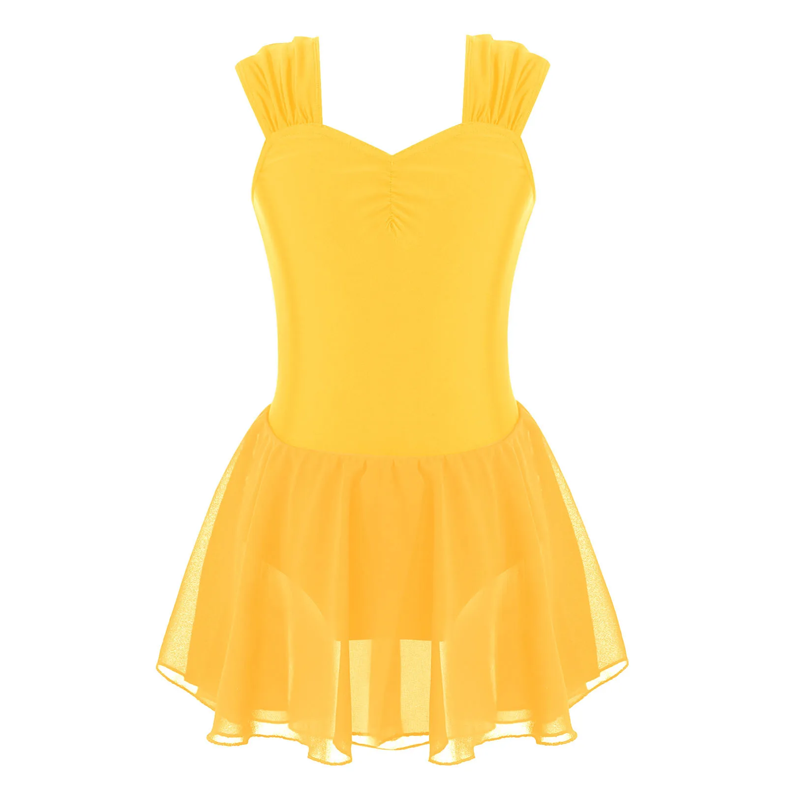 Girls Ballet Dress Kids Dance Wear Sleeveless Solid Color Gymnastics Leotard Costume Tutu Dance Ballerina Performance Dress
Girls Ballet Dress Kids Dance Wear Sleeveless Solid Color Gymnastics Leotard Costume Tutu Dance Ballerina Performance Dress