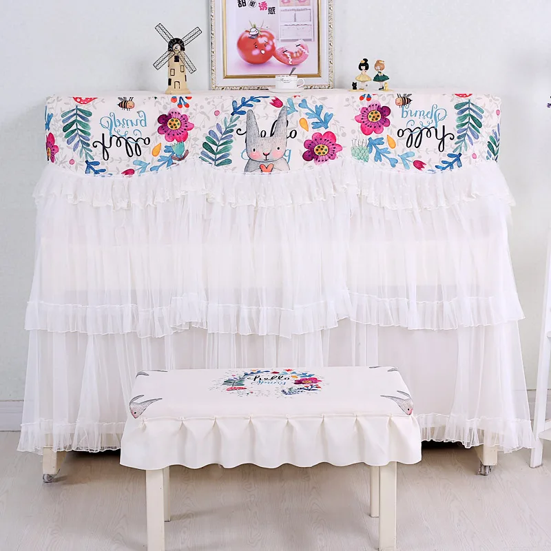 Nordic Lace Piano Cover Cartoon Printing Piano Cover Full Cover Dust Cover Piano Decoration
Nordic Lace Piano Cover Cartoon Printing Piano Cover Full Cover Dust Cover Piano Decoration