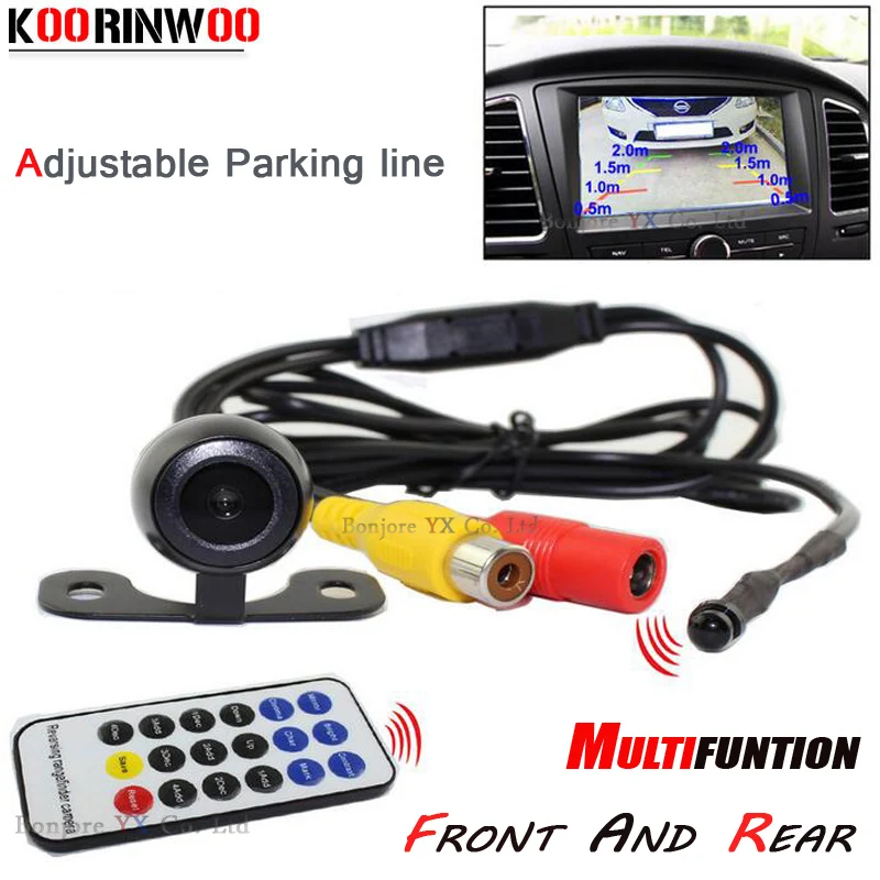 Koorinwoo Latest Ajustable Number Guide line Car parking camera rear view camera front camera System for Car DVD Android Radio
Koorinwoo Latest Ajustable Number Guide line Car parking camera rear view camera front camera System for Car DVD Android Radio