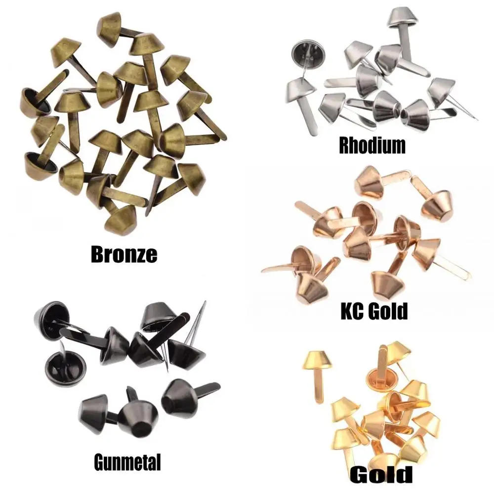 100PCs Rivets Spike Studs Spots Cone Scrapbooking Brads Punk Bag Clothes 10/12/15mm
100PCs Rivets Spike Studs Spots Cone Scrapbooking Brads Punk Bag Clothes 10/12/15mm