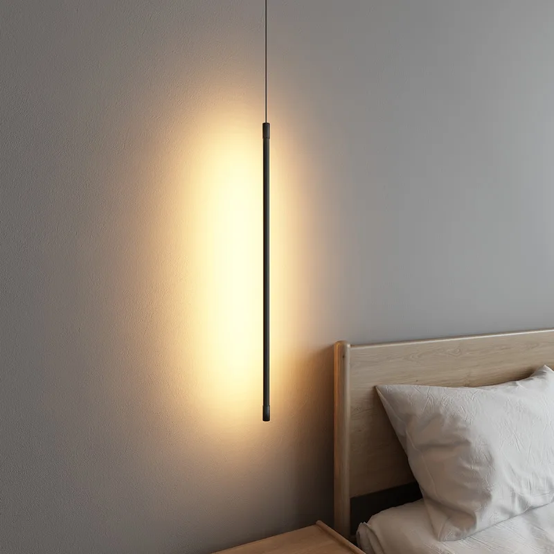 Nordic Led Pendant Light Minimalist Line Creative Designer Home Bedroom Simple Modern Hanging Lighting Dining Bedside Decor Lamp
Nordic Led Pendant Light Minimalist Line Creative Designer Home Bedroom Simple Modern Hanging Lighting Dining Bedside Decor Lamp