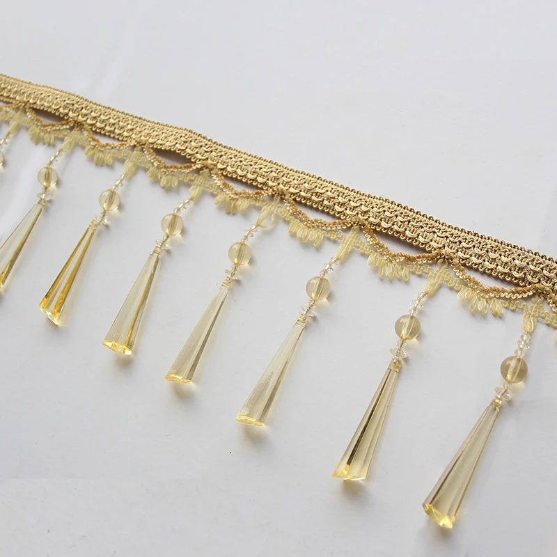 12m/Lot European Sewing Tassel for Curtain Fringe Trim Tassel Lace Crystal Beads Decoration Lace Tassel Fringe Accessories
12m/Lot European Sewing Tassel for Curtain Fringe Trim Tassel Lace Crystal Beads Decoration Lace Tassel Fringe Accessories