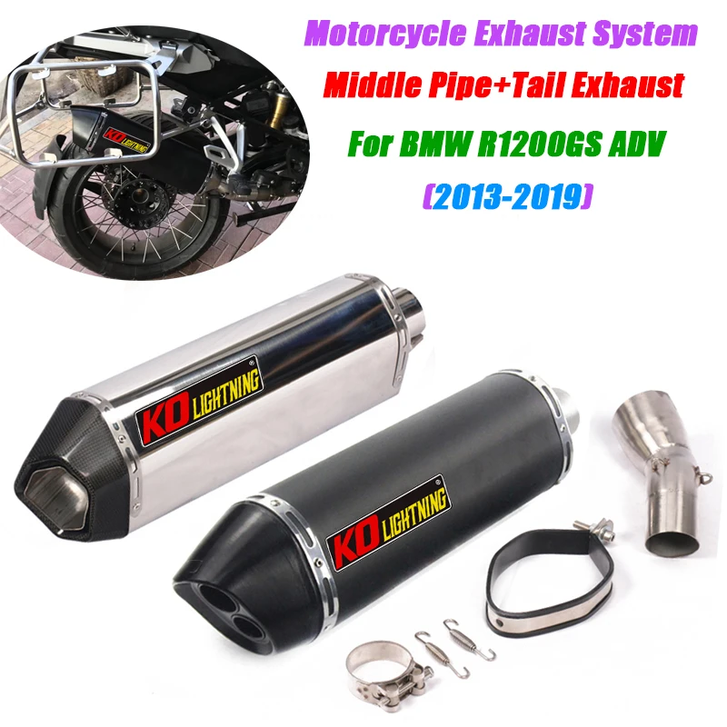Silp on для BMW R1200GS ADV 2013-2019 Средний звеньевой выхлопной трубы для мотоцикла, глушитель выхлопной трубы, система труб, неразрушающая установка
Silp on для BMW R1200GS ADV 2013-2019 Средний звеньевой выхлопной трубы для мотоцикла, глушитель выхлопной трубы, система труб, неразрушающая установка