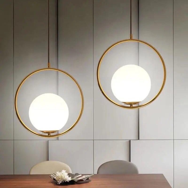Loft Modern Nordic Pendant Lights for Dining Room Restaurant Desktop Bedroom Decorative Kitchen Glass Ball Hanging Lamps Fixture
Loft Modern Nordic Pendant Lights for Dining Room Restaurant Desktop Bedroom Decorative Kitchen Glass Ball Hanging Lamps Fixture