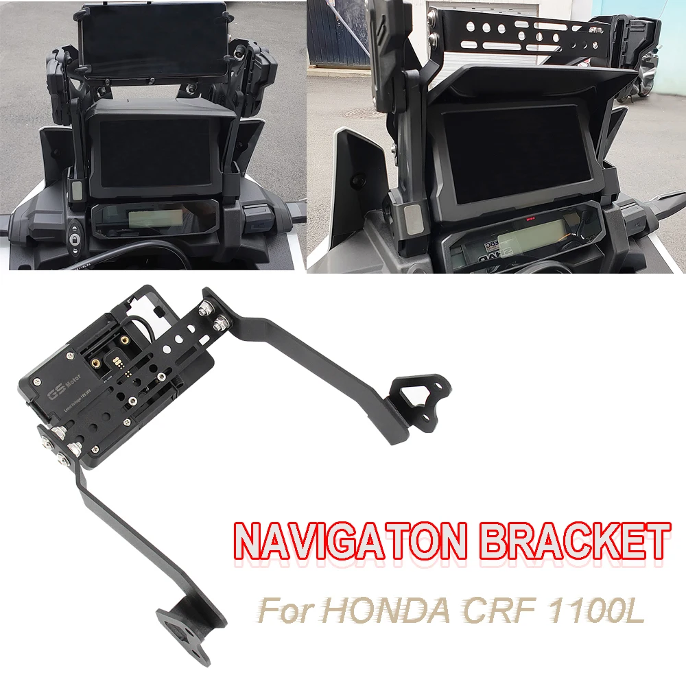 For HONDA CRF 1100L Africa Twin Adventure Sports CRF1100L Motorcycle Accessories Stand Holder Phone GPS Navigaton Plate Bracket
For HONDA CRF 1100L Africa Twin Adventure Sports CRF1100L Motorcycle Accessories Stand Holder Phone GPS Navigaton Plate Bracket