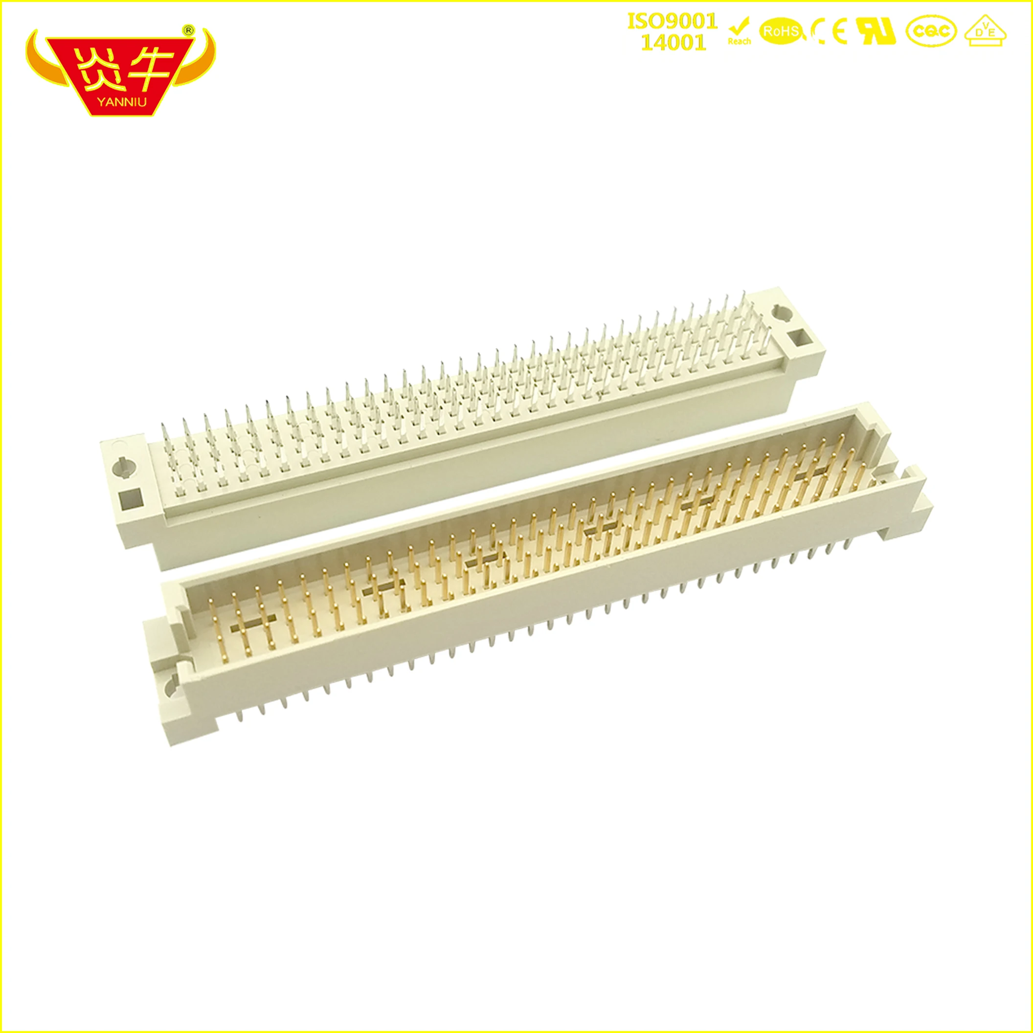 10Pcs 4128 DIN 2.54mm Pitch 4Row CONNECTOR 4x32P 128PIN MALE RIGHT ANGLE PINS EUROPEAN SOCKET 24128 221281 1100-4128S
10Pcs 4128 DIN 2.54mm Pitch 4Row CONNECTOR 4x32P 128PIN MALE RIGHT ANGLE PINS EUROPEAN SOCKET 24128 221281 1100-4128S