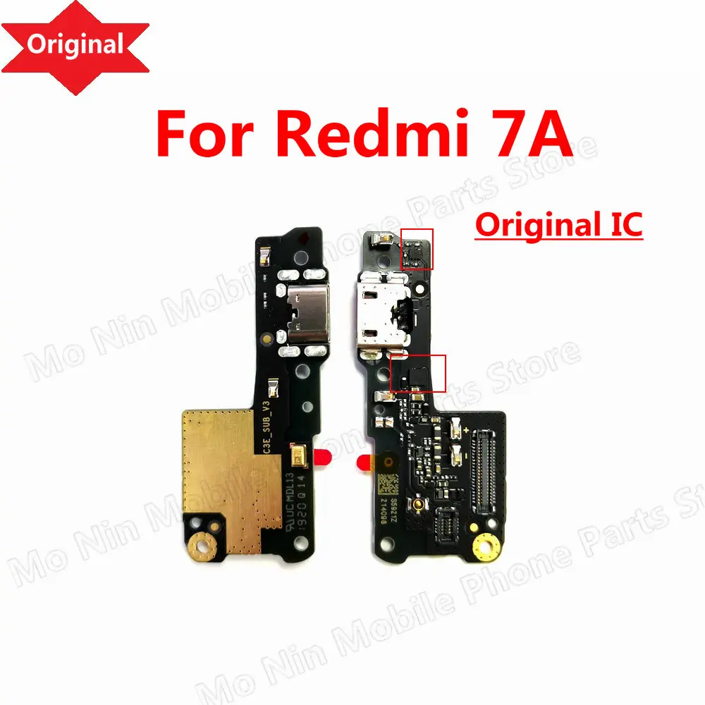 Original USB Charge Board For Xiaomi Redmi 7A Charging Port Socket Connector Mobile Phone Accessories Replacement Spare Parts
Original USB Charge Board For Xiaomi Redmi 7A Charging Port Socket Connector Mobile Phone Accessories Replacement Spare Parts