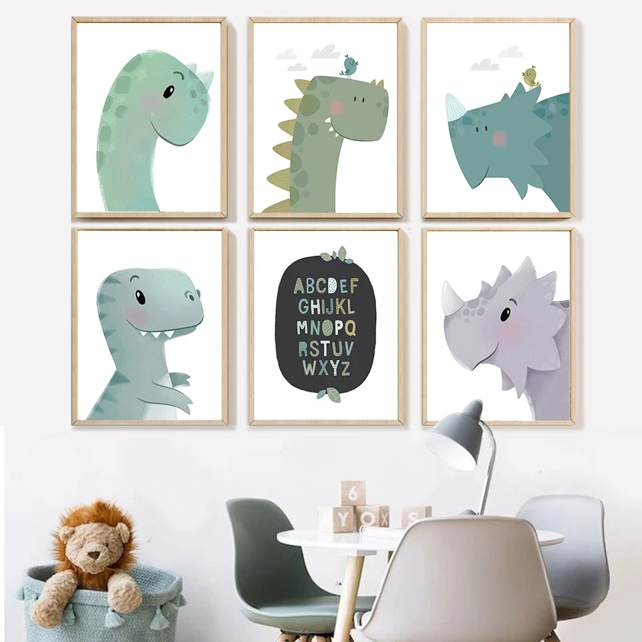 Nordic Lovely Nursery Cartoon Art Canvas Painting Alphabet Animals Dinosaur Posters Picture Nursery Kids Room Wall Home Decor
Nordic Lovely Nursery Cartoon Art Canvas Painting Alphabet Animals Dinosaur Posters Picture Nursery Kids Room Wall Home Decor