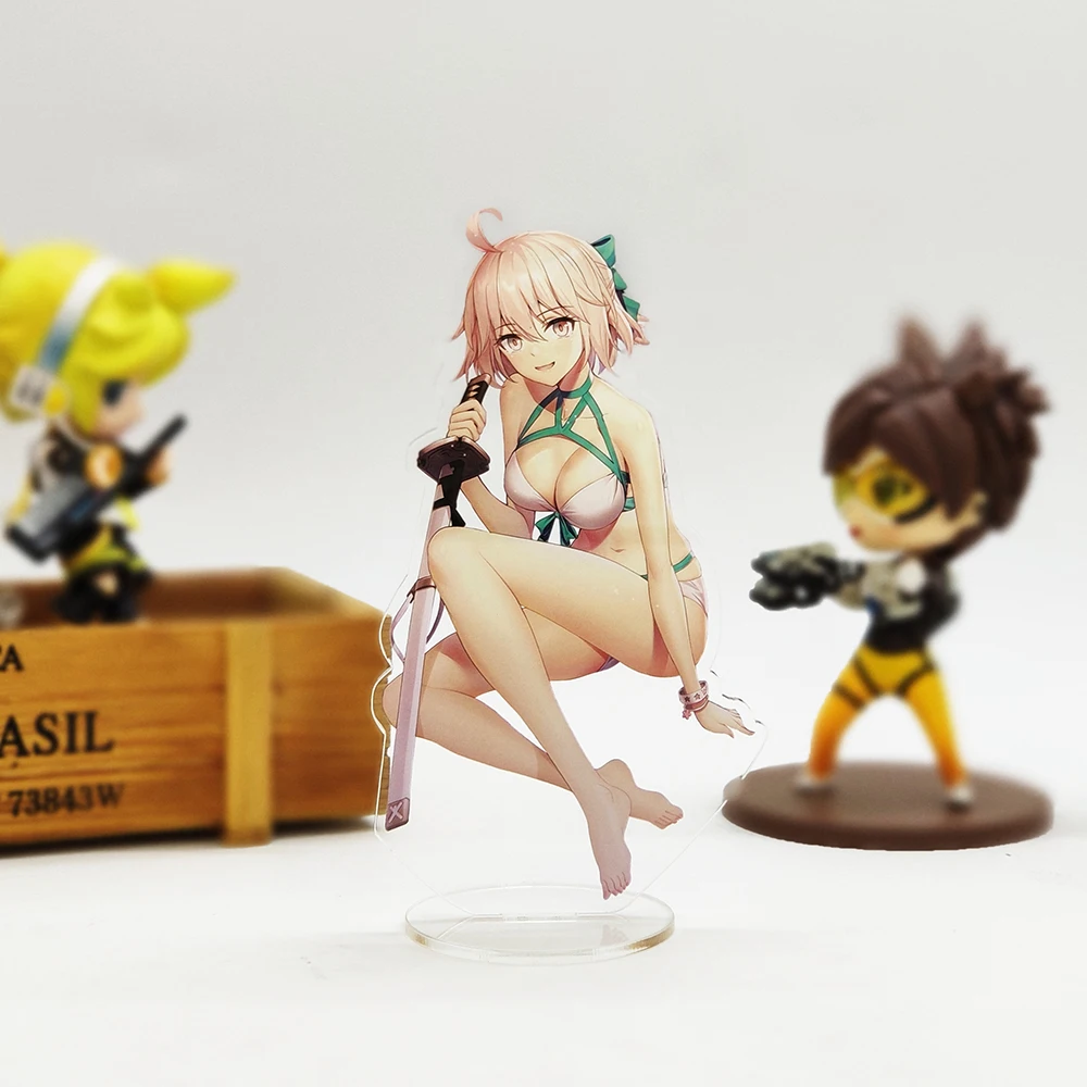 Fate Grand Order FGO Okita Souji фигурка на акриловой подставке модель бикини держатель торта Топпер аниме японский
Fate Grand Order FGO Okita Souji фигурка на акриловой подставке модель бикини держатель торта Топпер аниме японский