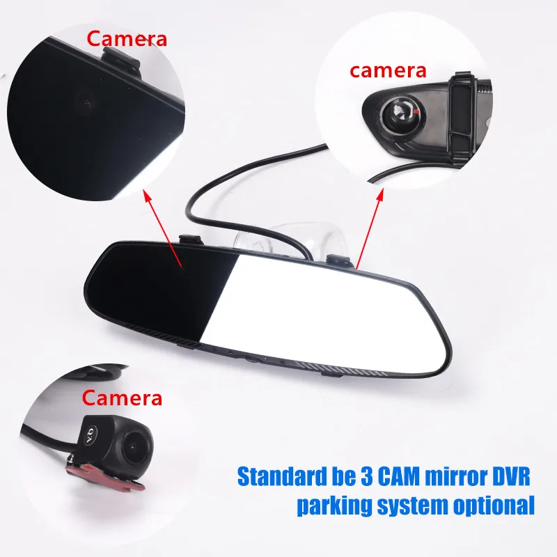 HD 4.3 Car Mirror DVR Monitor Dash Camcorder Car Rear View Camera Camcorder 3 Camera Video Recorder Car DVR
HD 4.3 Car Mirror DVR Monitor Dash Camcorder Car Rear View Camera Camcorder 3 Camera Video Recorder Car DVR