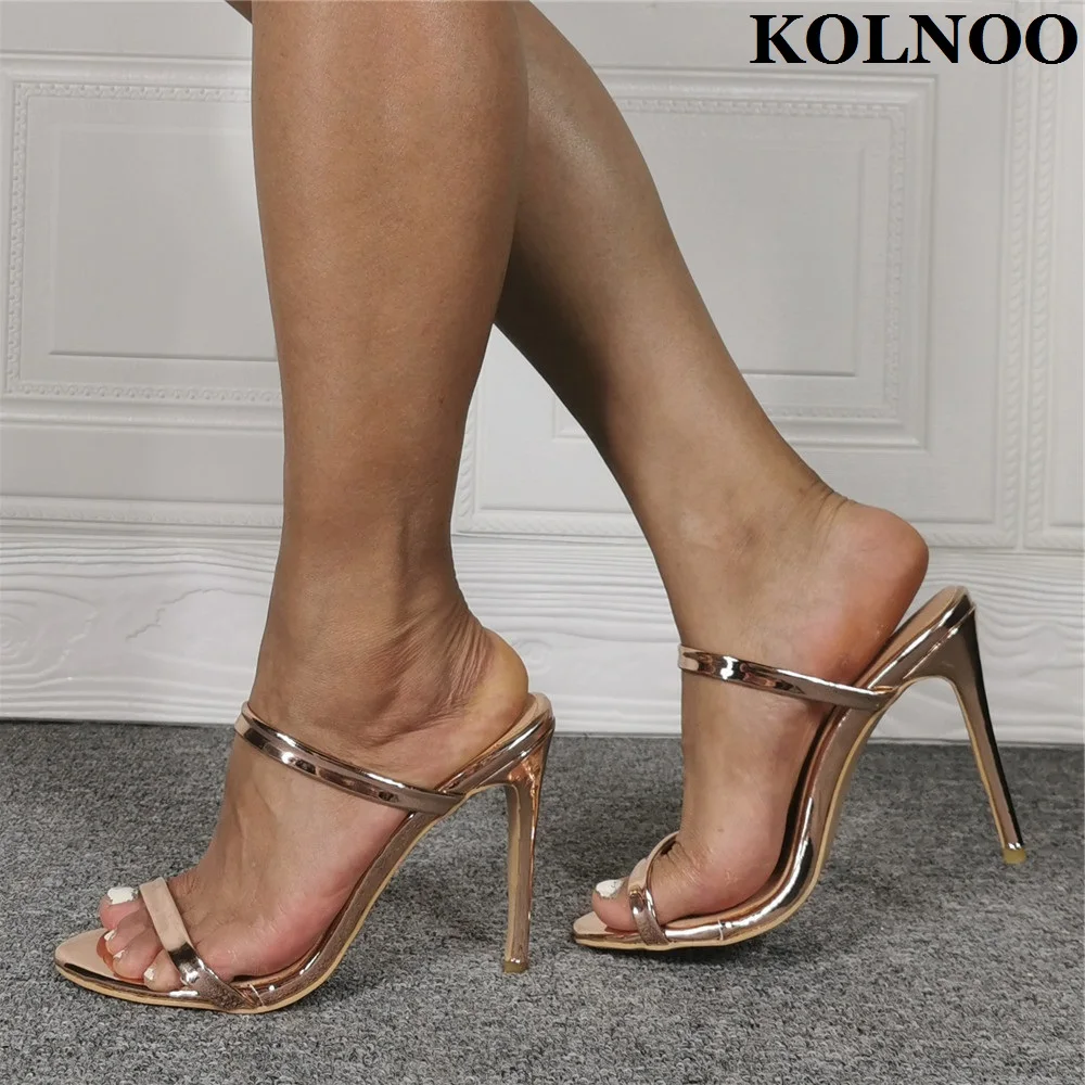 Kolnoo New Real Photos Ladies High Heeled Sandals Gold Style Summer Evening Club Slippers Daily Wear Fashion Party Prom Shoes
Kolnoo New Real Photos Ladies High Heeled Sandals Gold Style Summer Evening Club Slippers Daily Wear Fashion Party Prom Shoes