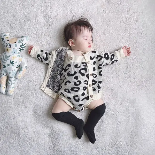 2pcs Baby Girl Leopard Rompers Autumn Princess Newborn Baby Clothes For Girls Long Sleeve Jumpsuit Kids Baby Outfits Cloth
2pcs Baby Girl Leopard Rompers Autumn Princess Newborn Baby Clothes For Girls Long Sleeve Jumpsuit Kids Baby Outfits Cloth