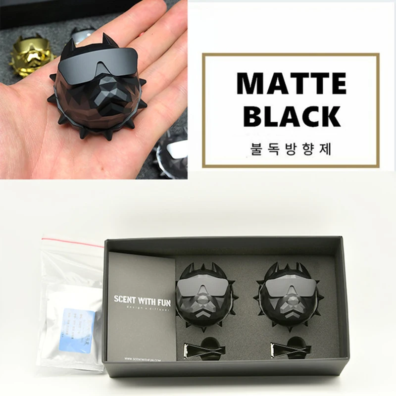 2Pcs Bulldog Air Fresheners Car Perfume Fragrance Diffuser with Magnet Clip Gift Box Good Smell Car Interior Accessories
2Pcs Bulldog Air Fresheners Car Perfume Fragrance Diffuser with Magnet Clip Gift Box Good Smell Car Interior Accessories