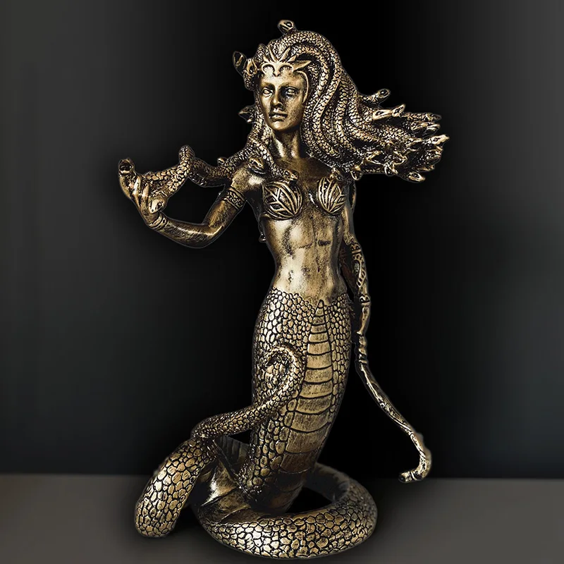 Medusa Fantasy Statue Room Decor Greek Mythological Figure Sculpture Crafts Decoration Nordic Tabletop Art Ornaments Holiday Gif
Medusa Fantasy Statue Room Decor Greek Mythological Figure Sculpture Crafts Decoration Nordic Tabletop Art Ornaments Holiday Gif
