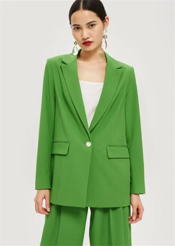 Green Suits For Women Slim Fit Custom Made Ladies Pantsuit Blazer+Pants for Work Pantsuit for Wedding Party
Green Suits For Women Slim Fit Custom Made Ladies Pantsuit Blazer+Pants for Work Pantsuit for Wedding Party