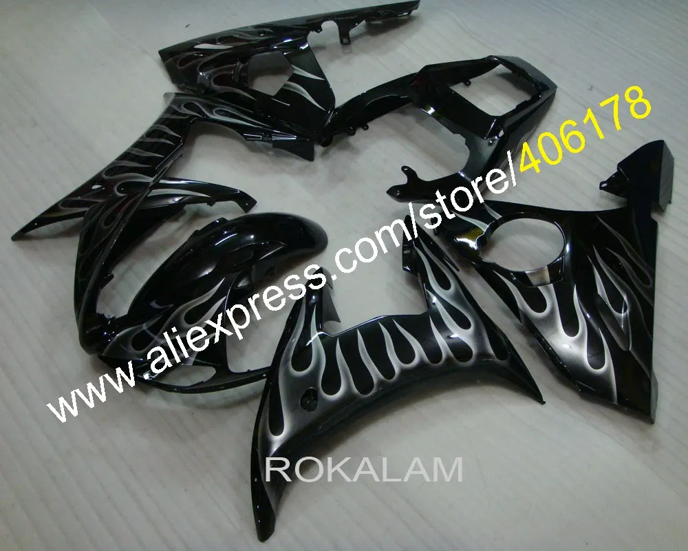 Для Yamaha 2003 2004 YZF-R6 YZFR6 03 04 YZF R6 YZF600 пламя в черном корпусе Обтекатели (литьё под давлением)
Для Yamaha 2003 2004 YZF-R6 YZFR6 03 04 YZF R6 YZF600 пламя в черном корпусе Обтекатели (литьё под давлением)