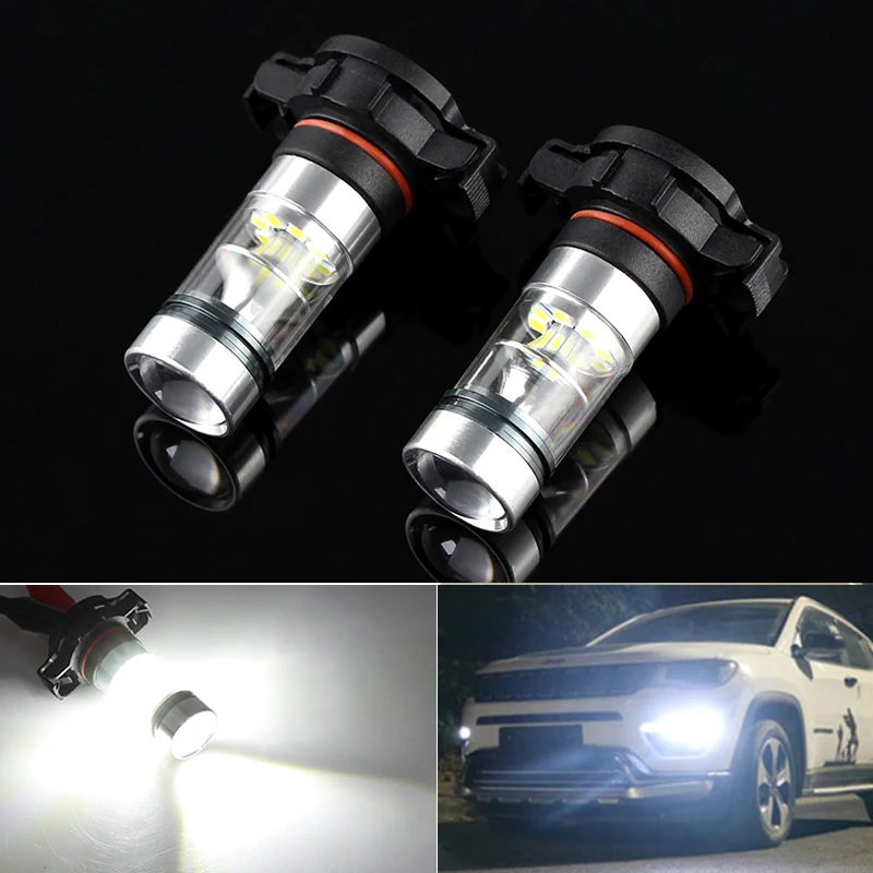 2x PSX24W 2504 12276 PG20-7 Белые автомобильные лампы DRL для Jeep Compass 2017 2018 2019 2020 2021 Передняя лампа дневного света
2x PSX24W 2504 12276 PG20-7 Белые автомобильные лампы DRL для Jeep Compass 2017 2018 2019 2020 2021 Передняя лампа дневного света