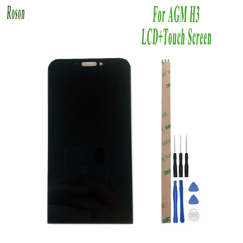 Roson For AGM H3 5.7inch LCD Display and Touch Screen + Assembly Repair Parts With Tools And Adhesive For AGM H3
Roson For AGM H3 5.7inch LCD Display and Touch Screen + Assembly Repair Parts With Tools And Adhesive For AGM H3