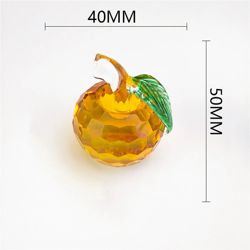 Crystal Paperweight Mixed Color 10pcs Glass Apple Parts Decoration Crafts Home Wedding Party Ornaments
Crystal Paperweight Mixed Color 10pcs Glass Apple Parts Decoration Crafts Home Wedding Party Ornaments