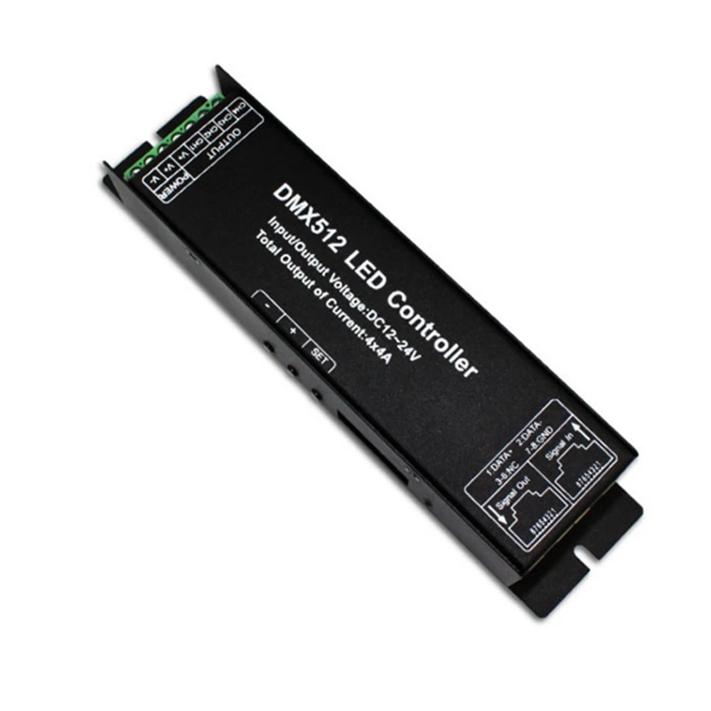 Декодер DMX512 RGBW, светодиодный контроллер, 4 канала, светодиодный декодер RGB DMX, 3-канальный контроллер RGB 4A для светодиодной ленты, светодиодсветильник освещение
Декодер DMX512 RGBW, светодиодный контроллер, 4 канала, светодиодный декодер RGB DMX, 3-канальный контроллер RGB 4A для светодиодной ленты, светодиодсветильник освещение