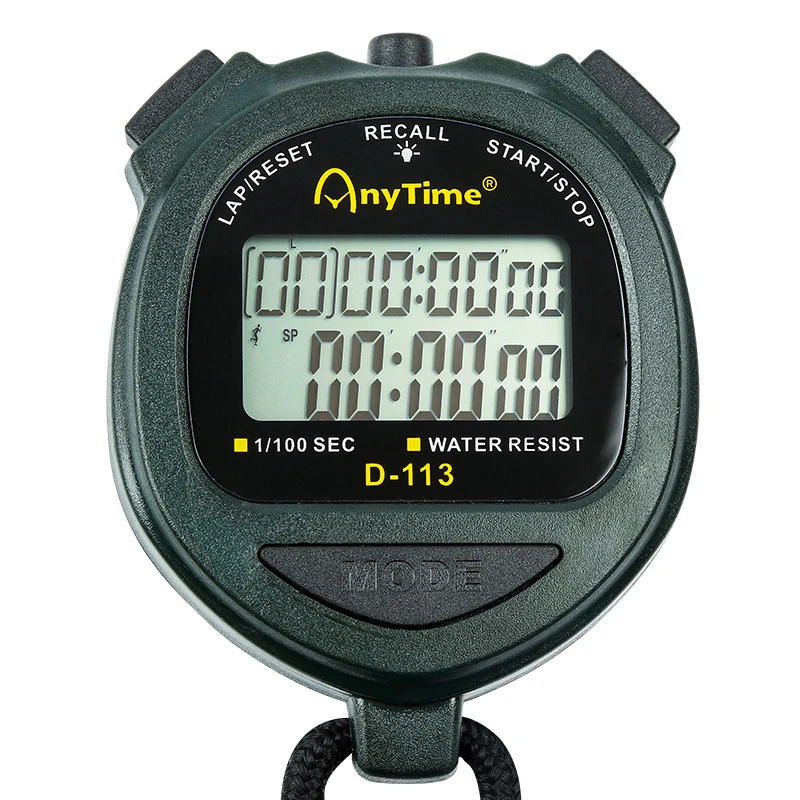 Electronic Stopwatch Timer Student Training Professional Fitness Competition Dedicated Running Sports Stopwatch Cronômetro
Electronic Stopwatch Timer Student Training Professional Fitness Competition Dedicated Running Sports Stopwatch Cronômetro